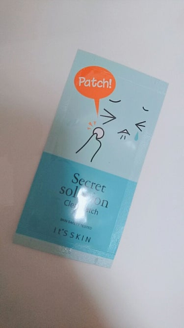 Secret solution Clear Patch/It's skin/シートマスク・パックを使ったクチコミ（1枚目）