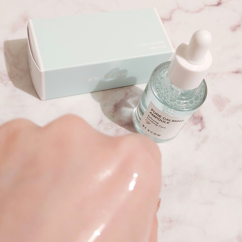 ピュアカーミングアンプル/BY ECOM/美容液を使ったクチコミ（3枚目）