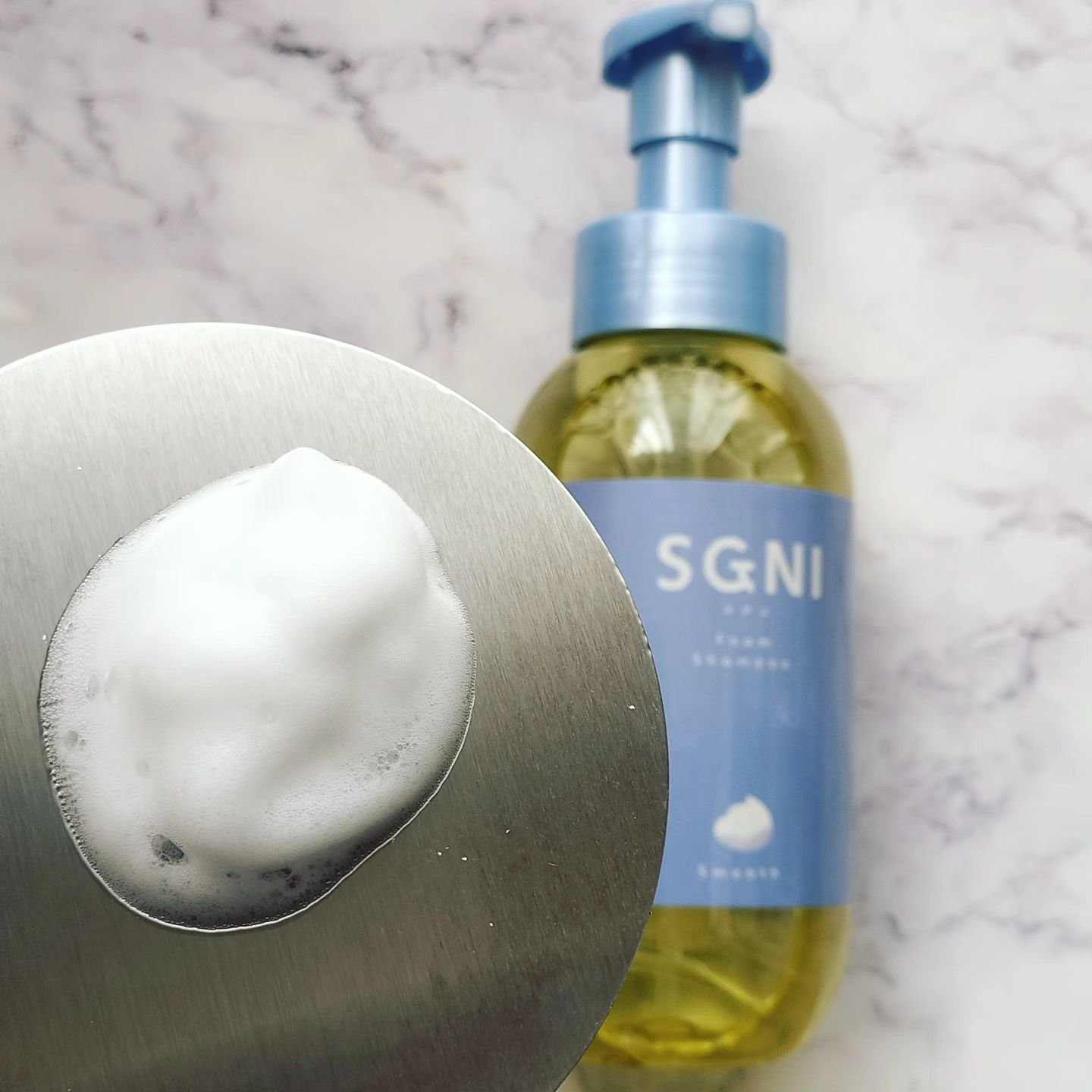 スムース泡シャンプー〈ホワイトティーの香り〉/SGNI/市販シャンプーを使ったクチコミ（2枚目）