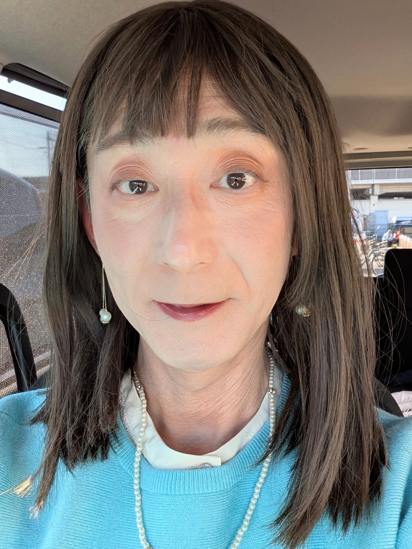 ひろみfabulous_sounds_0n3 on LIPS 「今日のメイクとコーデ💞寒くなって来ましたね😱やっぱりタイツです..」(1枚目)