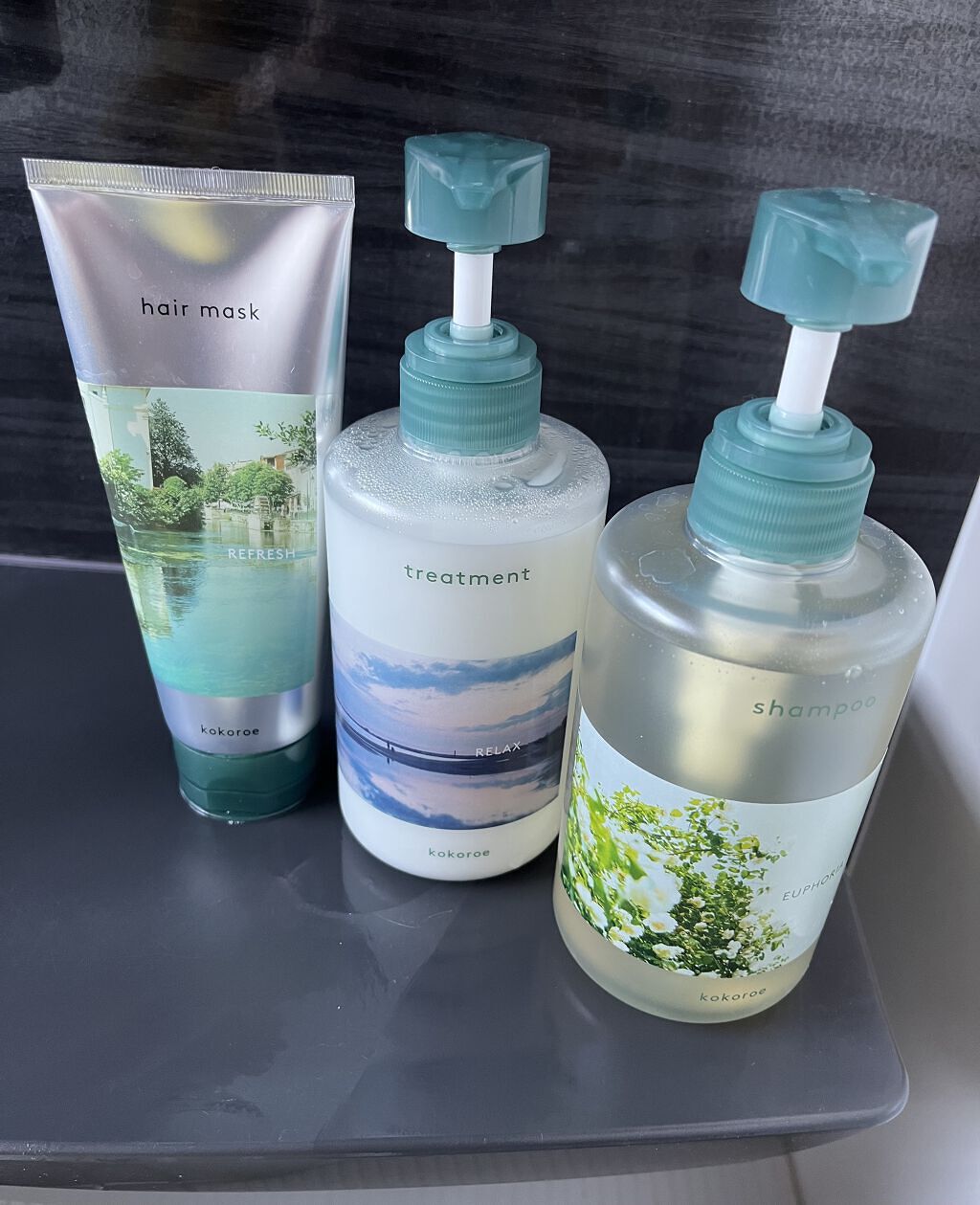 髪がうるおう精油ヘアマスク しっとり /kokoroe/ヘアマスク・ヘアパックを使ったクチコミ（3枚目）
