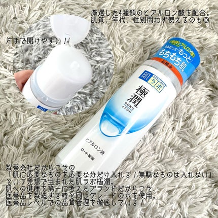 極潤ヒアルロン液(ハダラボモイスト化粧水d)/肌ラボ/化粧水を使ったクチコミ(2枚目)