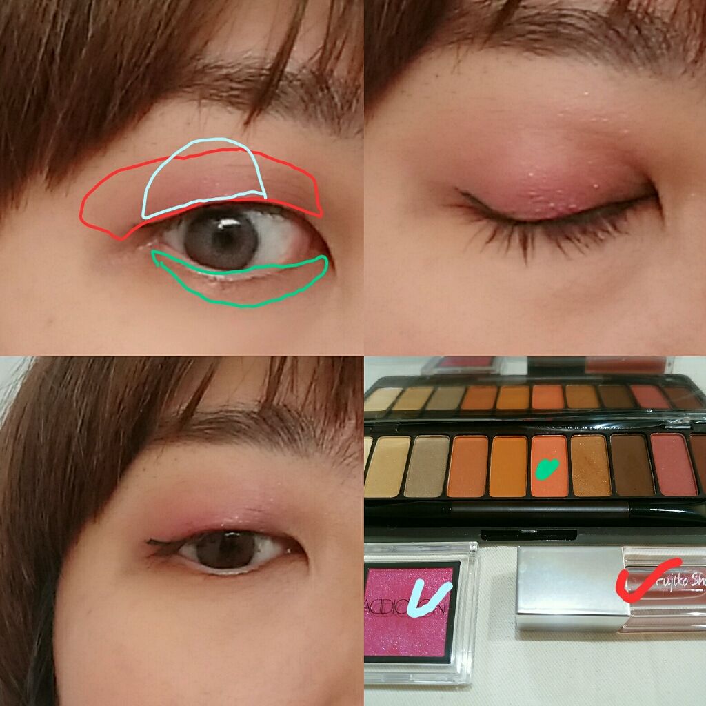 アディクション ザ アイシャドウ 145 Prima Donna (P)★限定色/ADDICTION/単色アイシャドウを使ったクチコミ（2枚目）