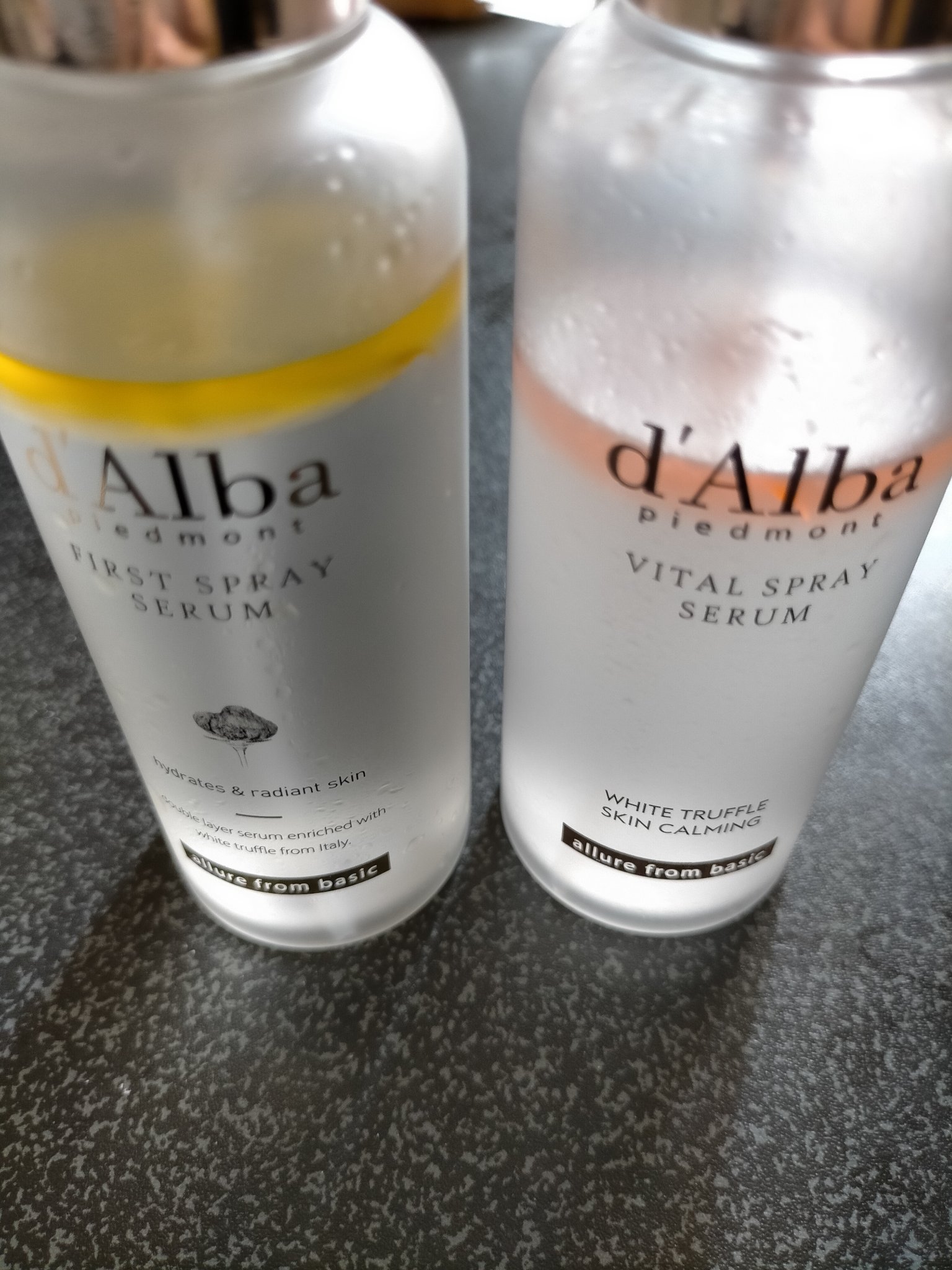 ダルバ ホワイトトリュフバイタルスプレーセラム/ダルバ/ミスト状化粧水を使ったクチコミ（1枚目）
