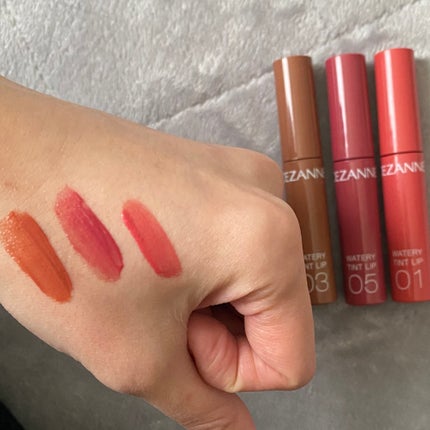 ウォータリーティントリップ/CEZANNE/リップティントを使ったクチコミ(1枚目)