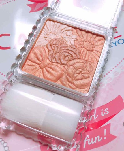 グロウフルールチークス/キャンメイク/パウダーチークを使ったクチコミ(2枚目)