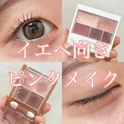 パーフェクトマルチアイズ/キャンメイク/アイシャドウパレットを使ったクチコミ(1枚目)