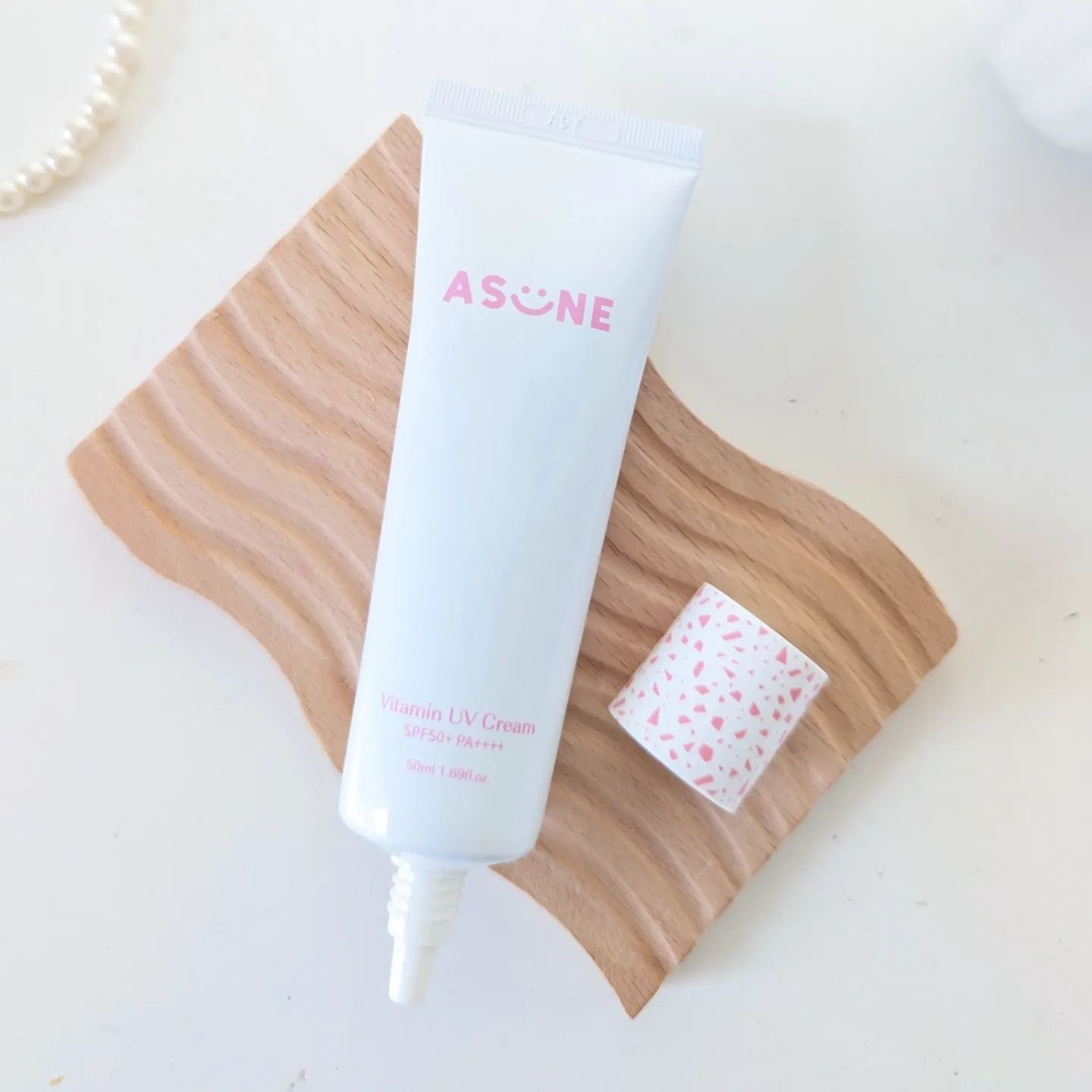 ビタミン UVクリーム/ASUNE /日焼け止めクリームを使ったクチコミ（3枚目）