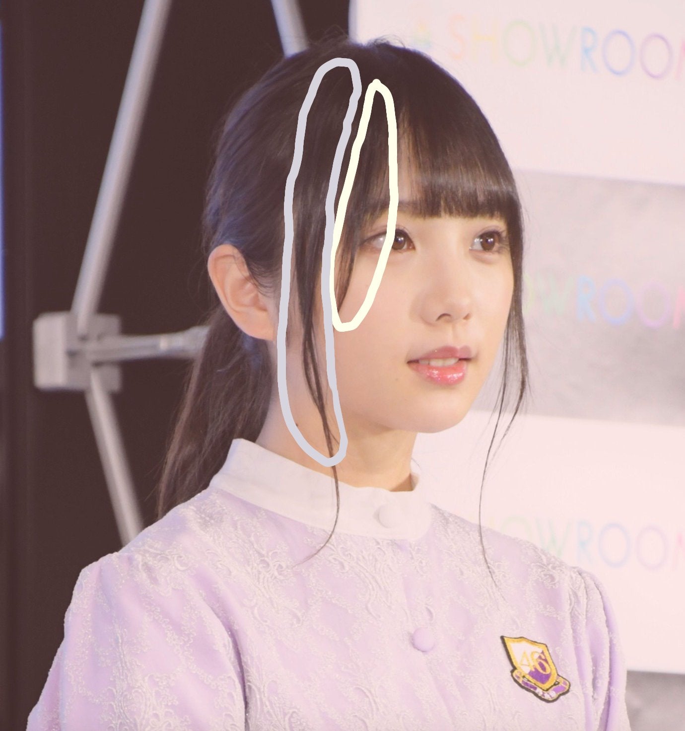 なぎ フォロバ100 on LIPS 「乃木坂46『与田祐希ちゃんのヘアアレンジ』与田祐希ちゃんの可愛..」(2枚目)