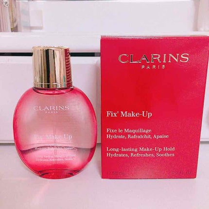 フィックス メイクアップ/CLARINS/ミスト状化粧水を使ったクチコミ(1枚目)