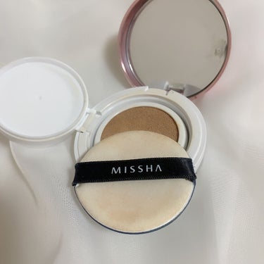 M クッション ファンデーション(モイスチャー)/MISSHA/クッションファンデーションを使ったクチコミ（2枚目）