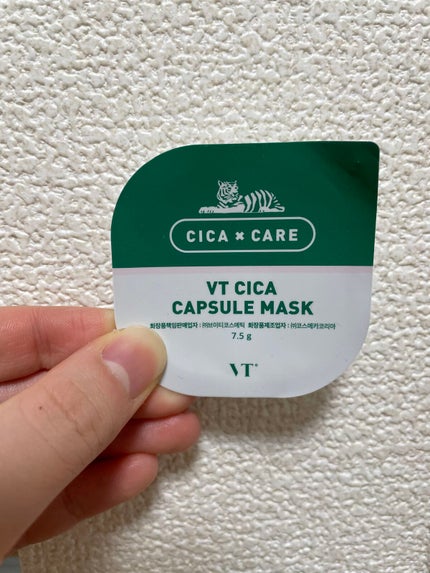 CICA カプセルマスク/VT/洗い流すパック・マスクを使ったクチコミ(1枚目)