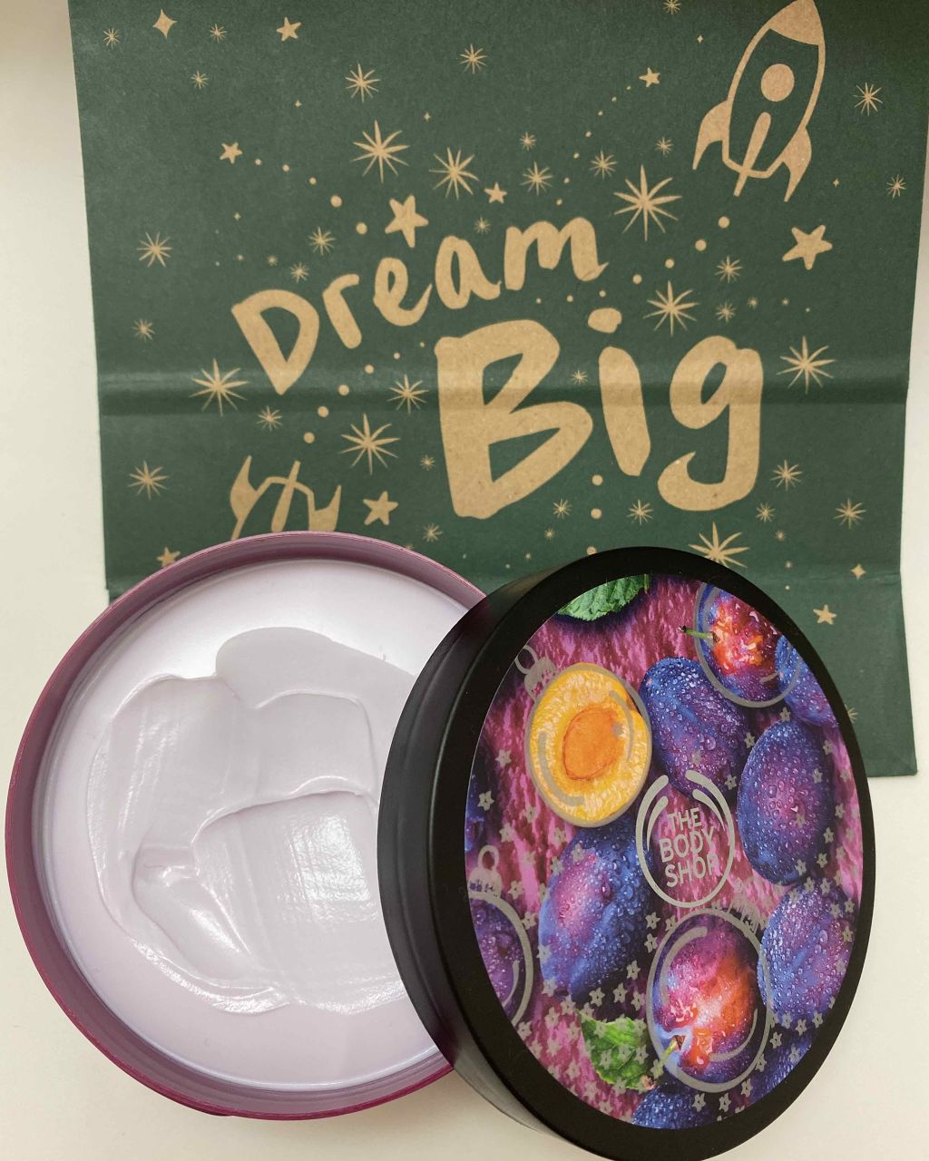 ボディバター リッチプラム/THE BODY SHOP/ボディクリームを使ったクチコミ（1枚目）