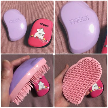 コンパクトスタイラー ムーミン／ピンク/TANGLE TEEZER/ヘアブラシを使ったクチコミ（2枚目）