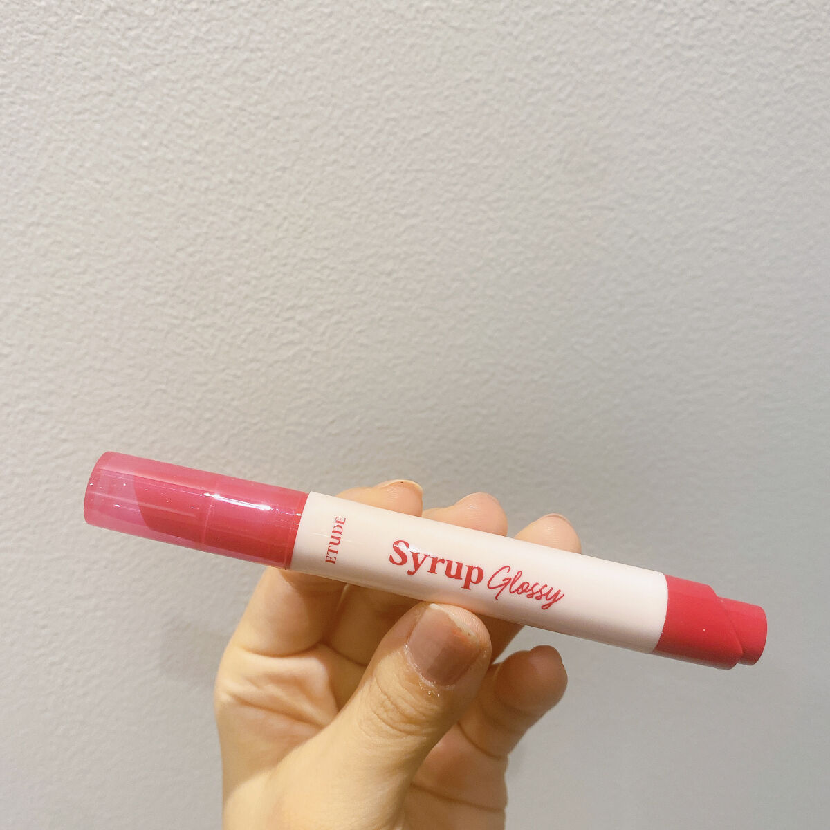 シロップグロッシーバーム/ETUDE/リップグロスを使ったクチコミ（1枚目）