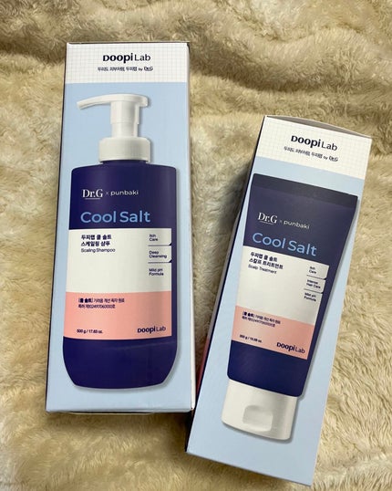クールソルトスケーリングシャンプー/クールソルトスカルプトリートメント/Dr.G/市販シャンプーを使ったクチコミ(2枚目)