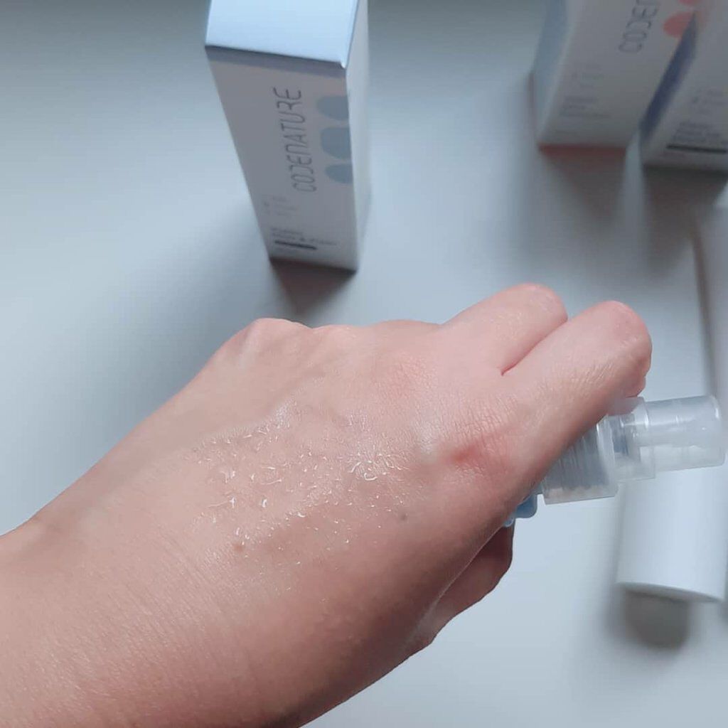 ビアミミスト&フィクサー/CODENATURE/フィックスミストを使ったクチコミ(4枚目)