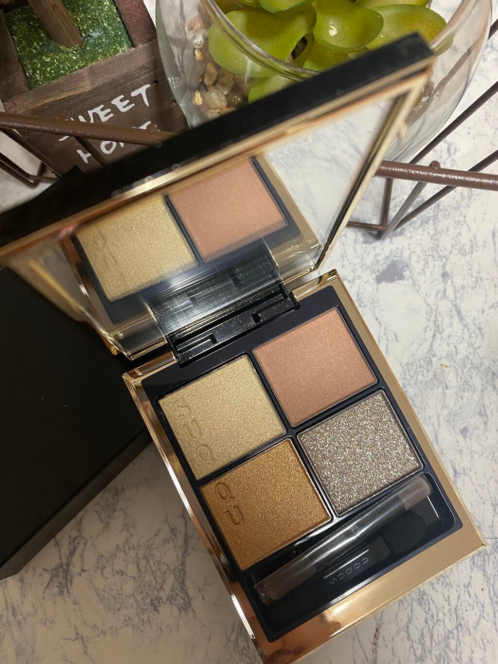 シグニチャー カラー アイズ/SUQQU/アイシャドウパレットを使ったクチコミ(1枚目)