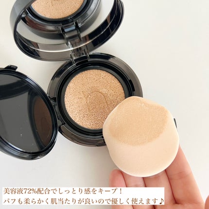 ヴィーガンアクアゼロフィットクッション/HAMEL/クッションファンデーションを使ったクチコミ(2枚目)