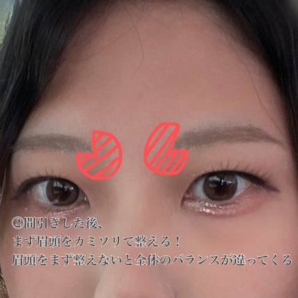 カラーリングアイブロウ/ヘビーローテーション/眉マスカラを使ったクチコミ(5枚目)