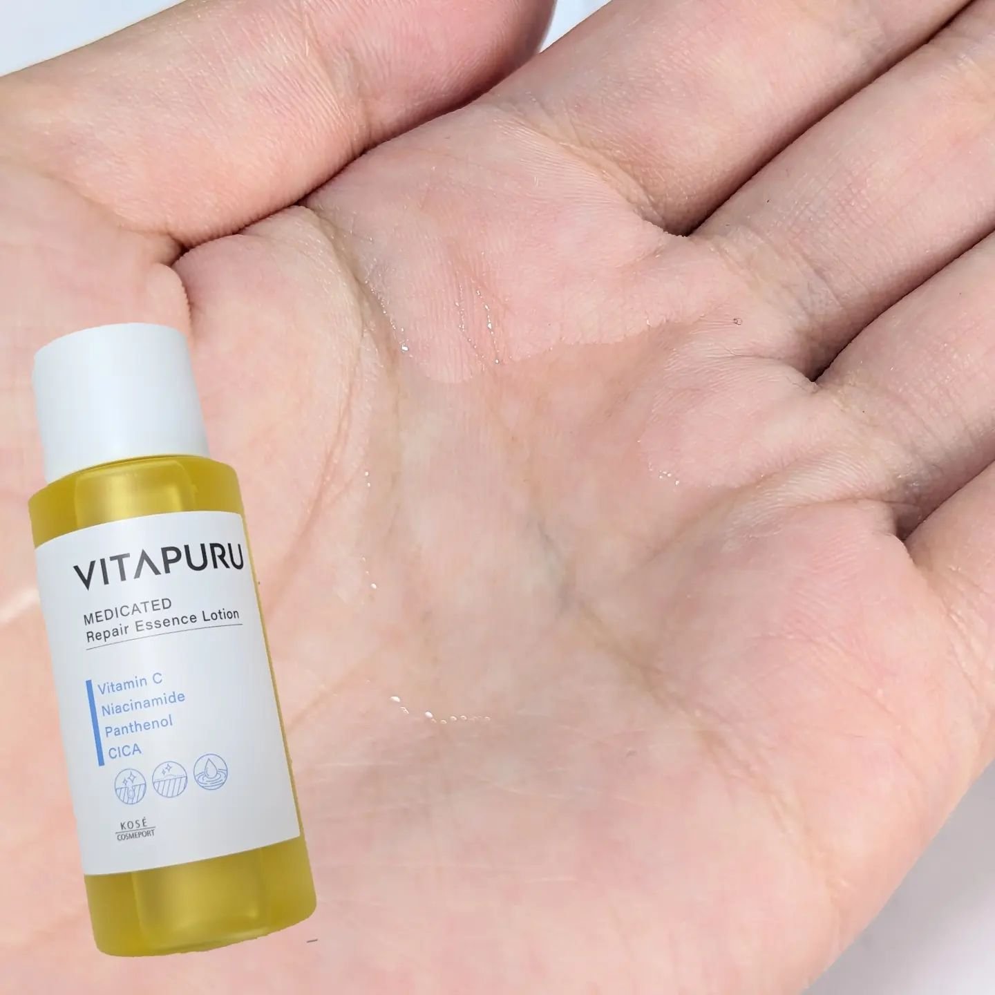 ビタプル リペア エッセンスローション/VITAPURU/化粧水を使ったクチコミ（3枚目）
