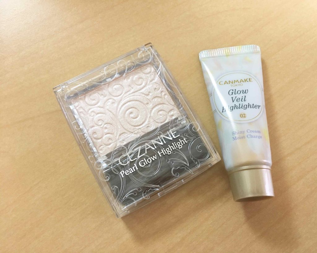 パールグロウハイライト/CEZANNE/パウダーハイライトを使ったクチコミ(1枚目)