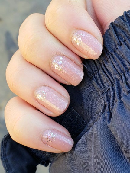 土木系おねいさん on LIPS 「昨日・今日のネイル!仕事のある日なので、色はナチュラルさ重視の..」(5枚目)