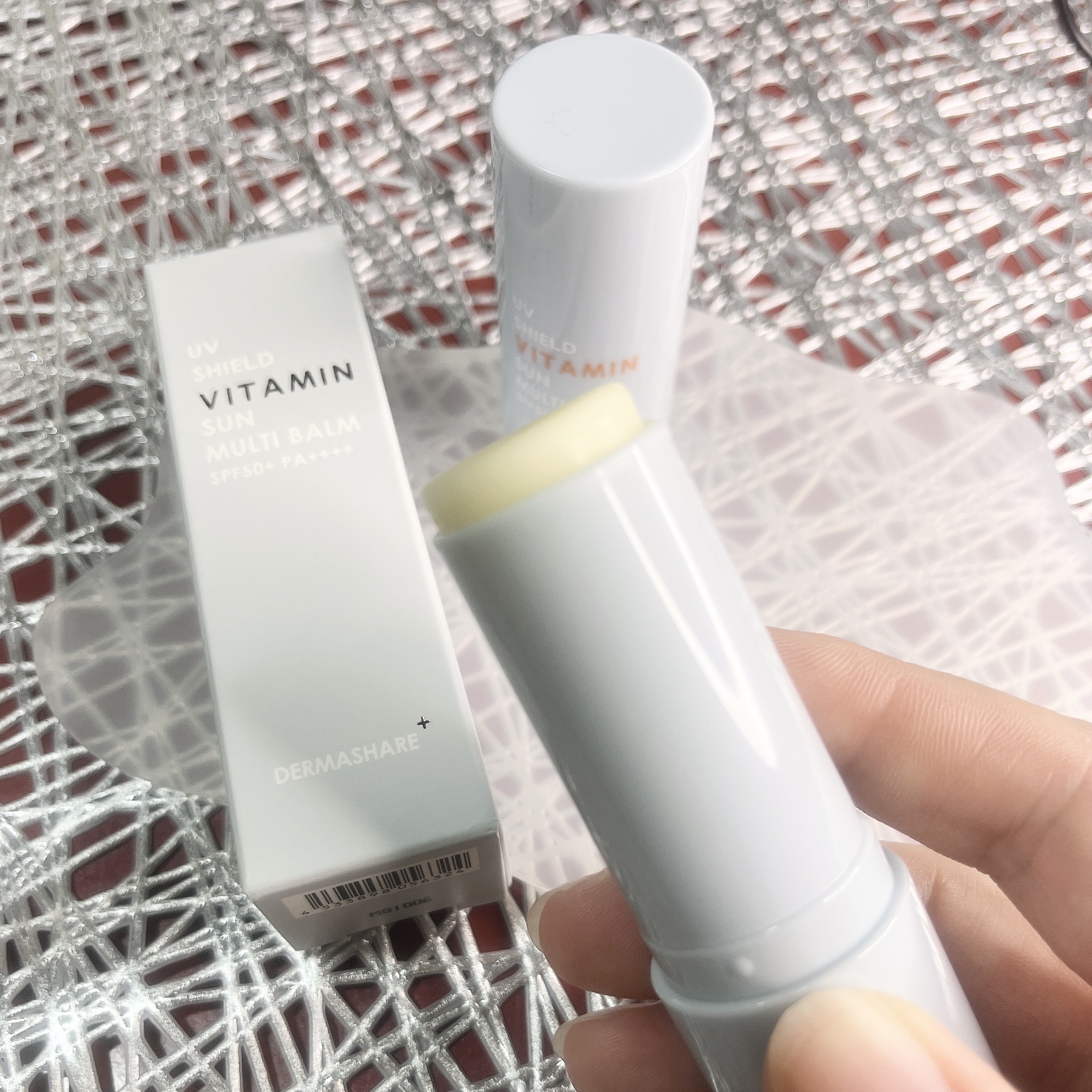 UVシールドビタミンサンマルチバーム/DERMASHARE/日焼け止めクリームを使ったクチコミ（2枚目）