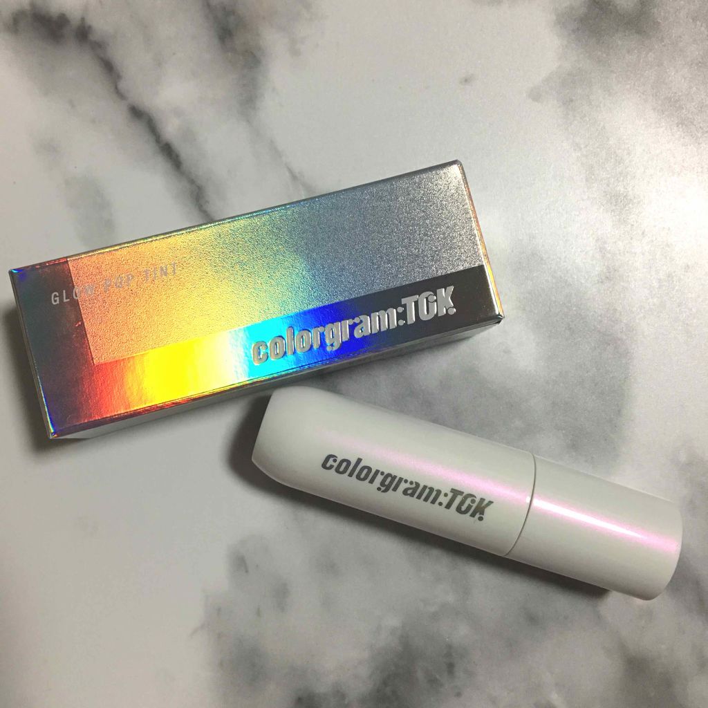 カラーグラムトック グロウポップティント/Colorgram/口紅を使ったクチコミ（1枚目）