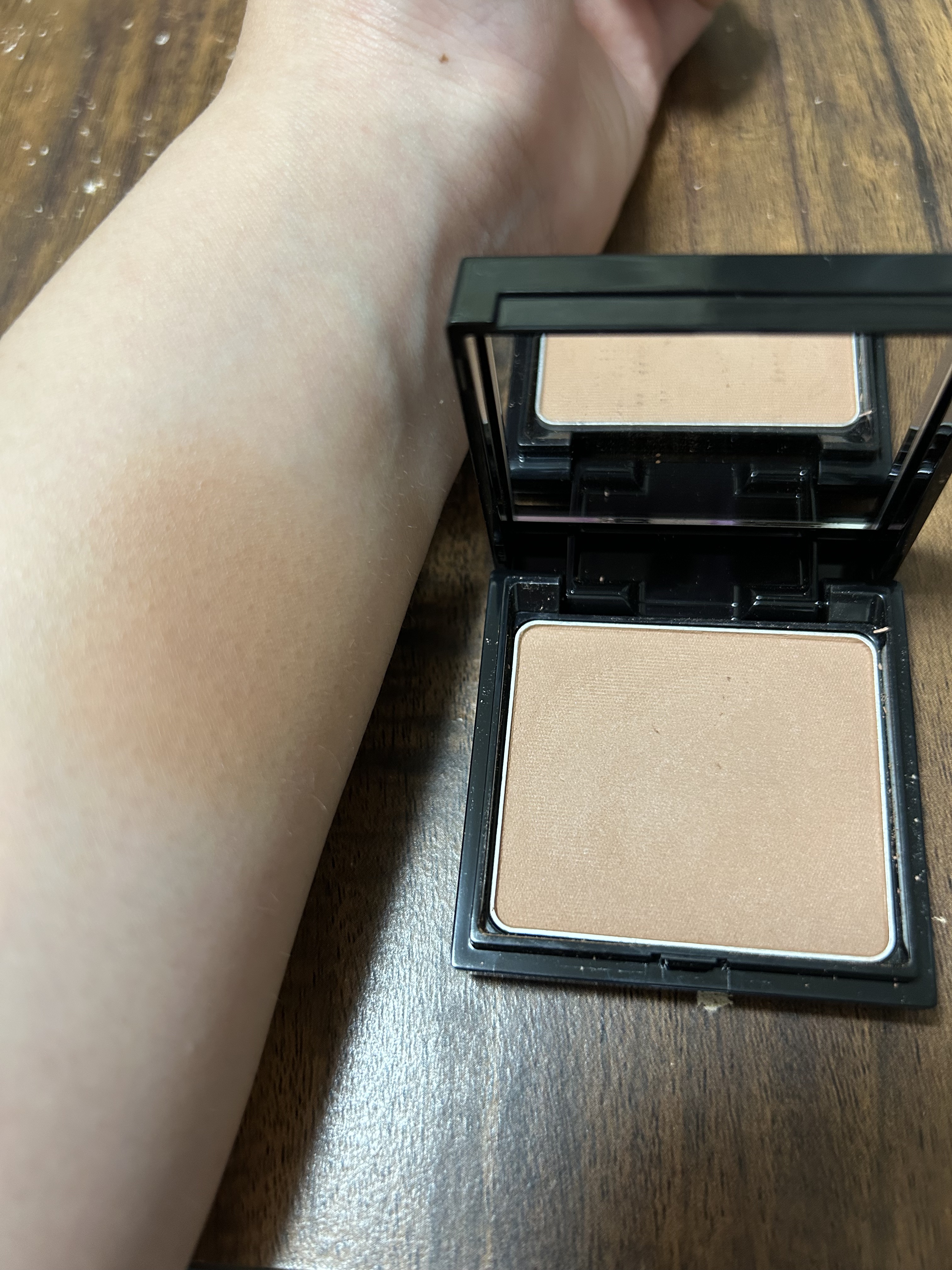 プレストチーク/＆be/パウダーチークを使ったクチコミ（3枚目）