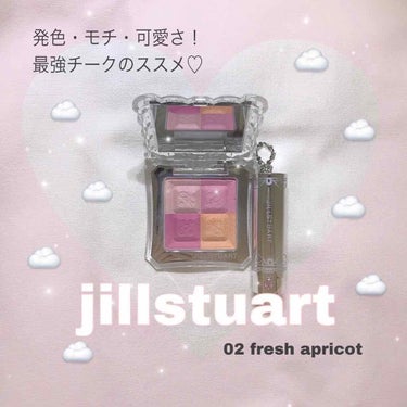 ミックスブラッシュ コンパクト N/JILL STUART/パウダーチークを使ったクチコミ（1枚目）