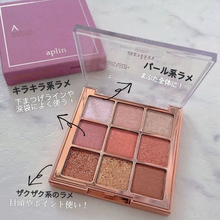 ワンピックアイシャドウパレット/APLIN/アイシャドウパレットを使ったクチコミ(3枚目)