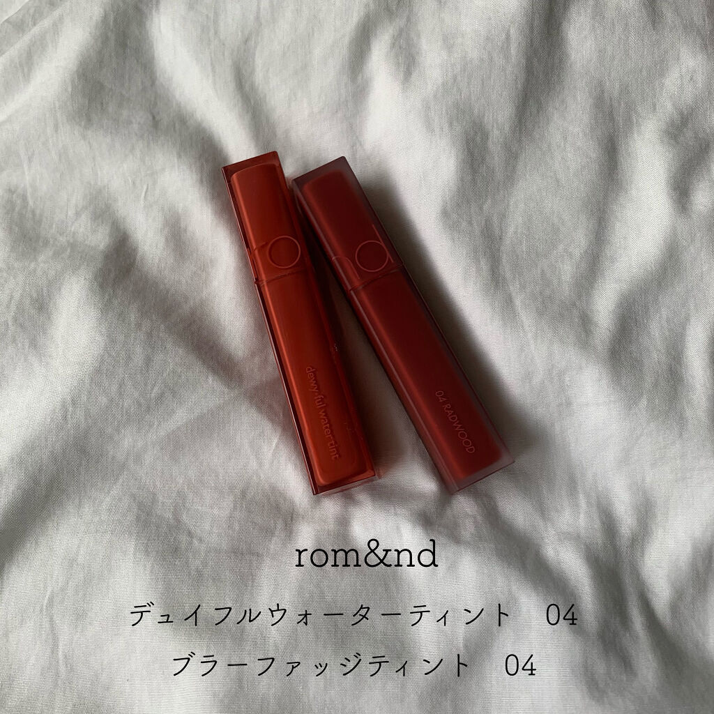 デュイフルウォーターティント/rom&nd/リップティントを使ったクチコミ（1枚目）