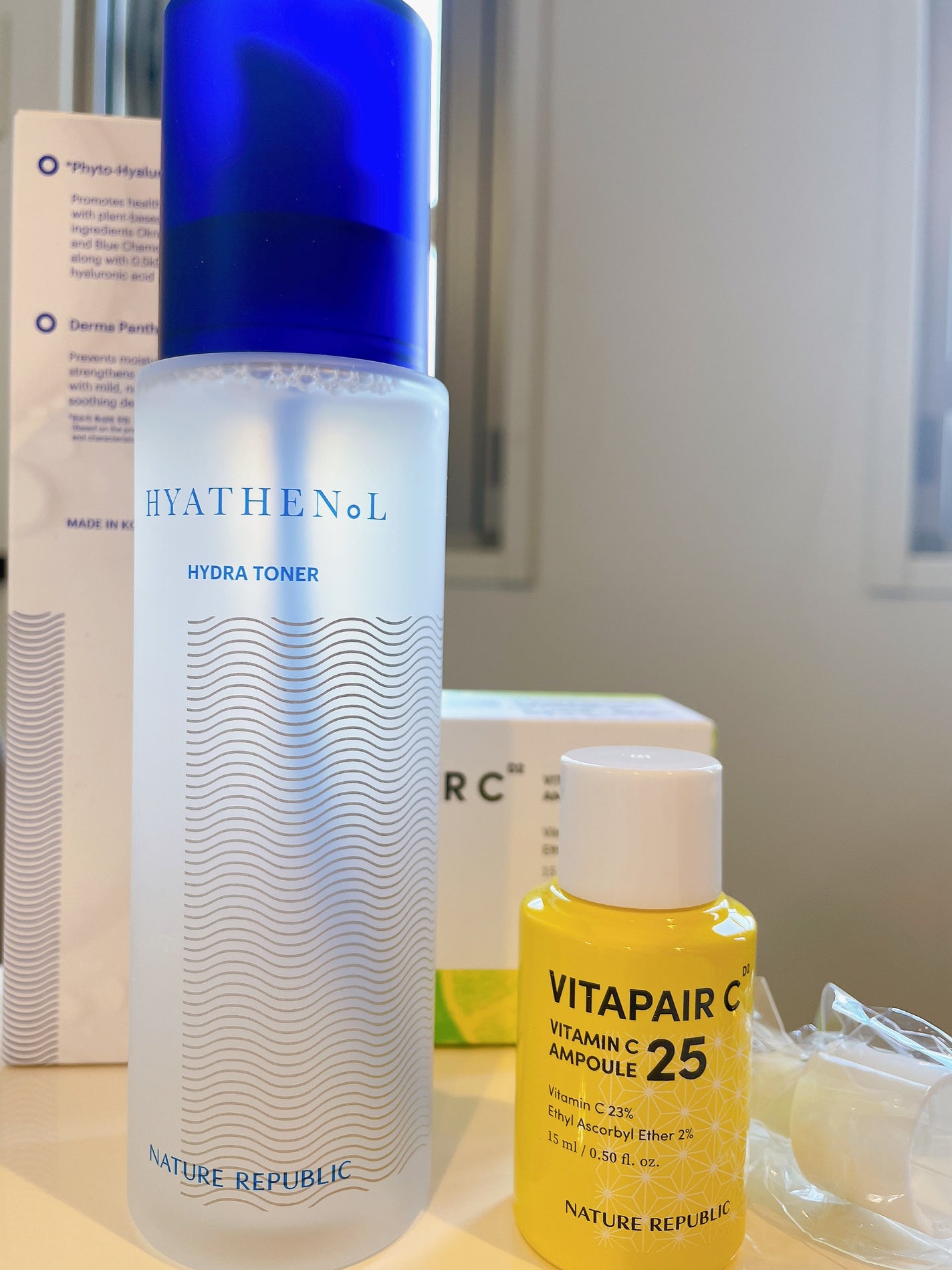 ビタペアC ビタミンC25アンプル/ネイチャーリパブリック/美容液を使ったクチコミ(1枚目)