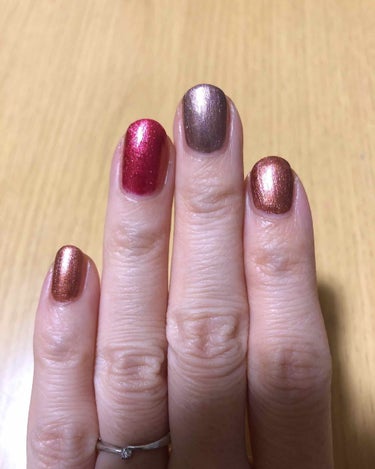 ネイルホリック Luxury color RD406/ネイルホリック/マニキュアを使ったクチコミ（3枚目）