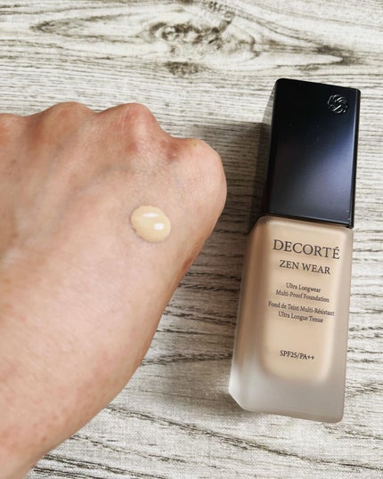 ゼン ウェア フルイド/DECORTÉ/リキッドファンデーションを使ったクチコミ(3枚目)