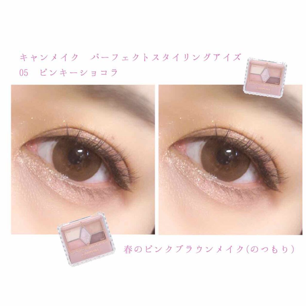 【旧品】パーフェクトスタイリストアイズ/キャンメイク/アイシャドウパレットを使ったクチコミ（1枚目）
