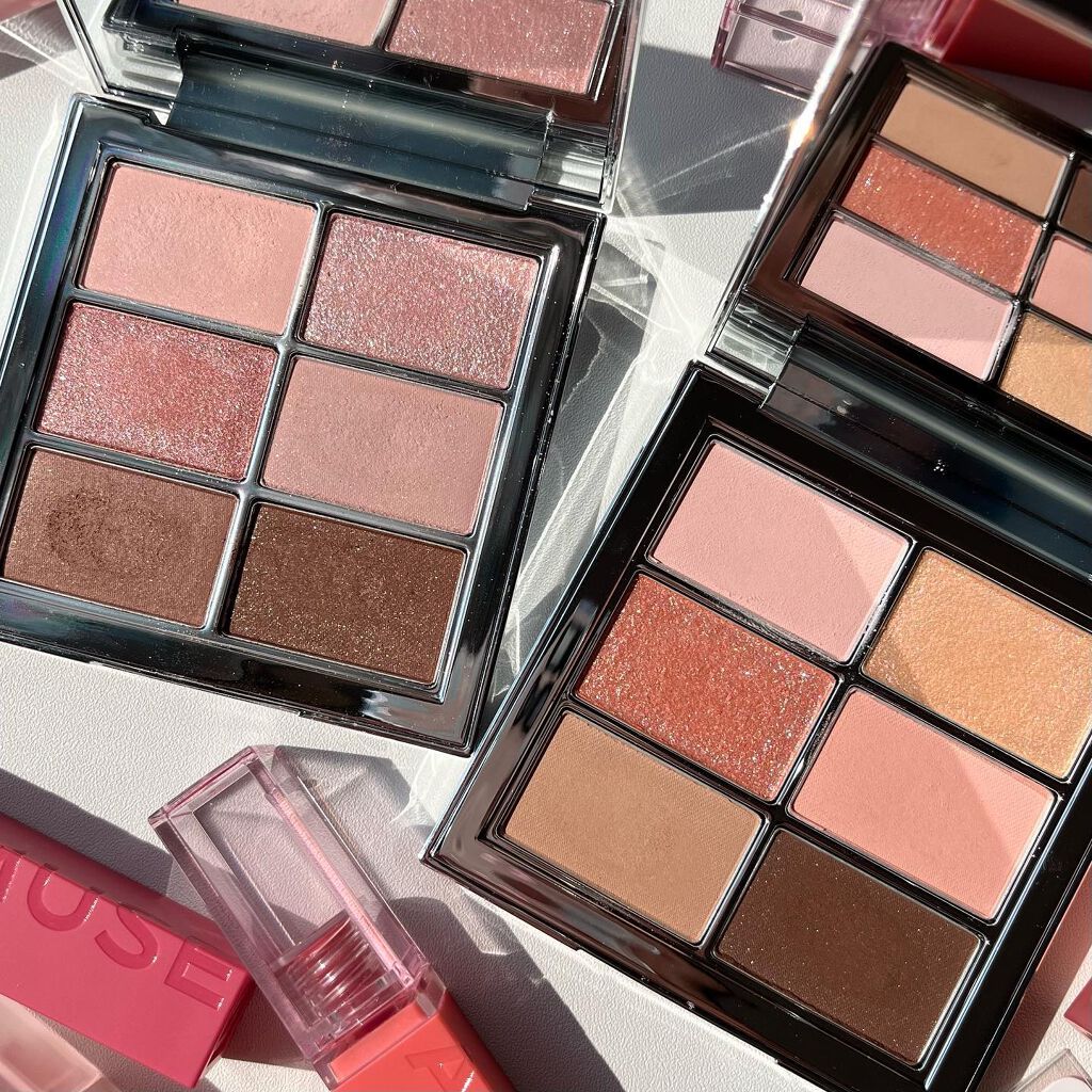 アイ ヴィーガン シアーパレット/AMUSE/アイシャドウパレットを使ったクチコミ(4枚目)