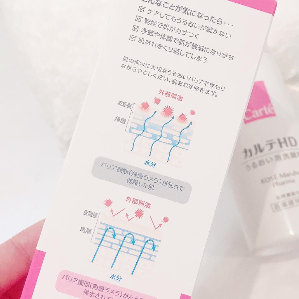 モイスチュア ウォッシングフォーム/カルテHD/泡洗顔を使ったクチコミ(2枚目)