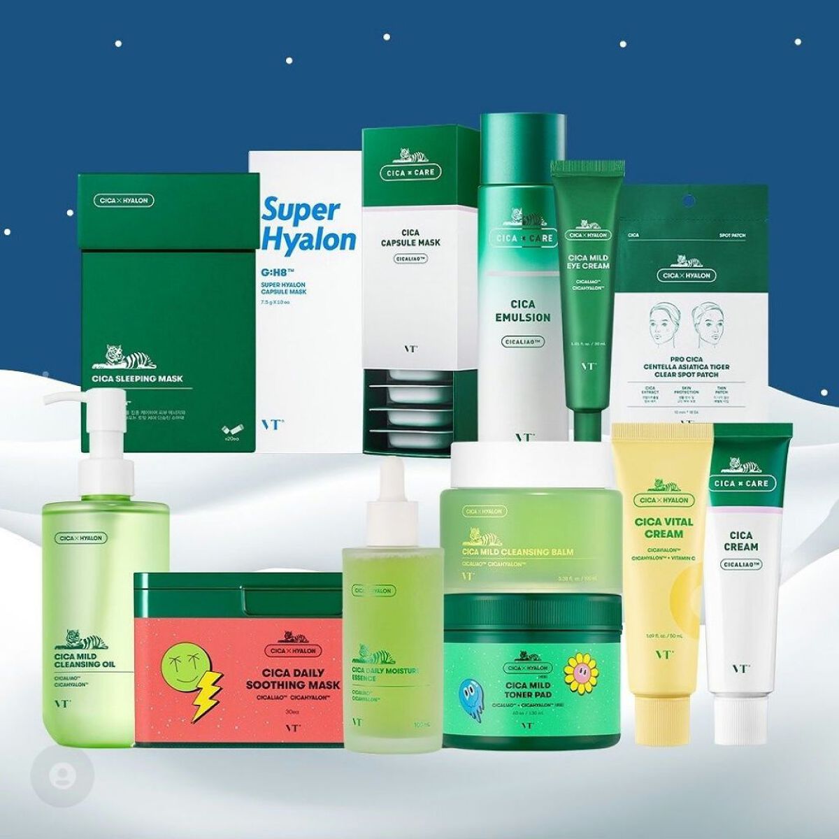 VT CICA マイルドアイクリームのクチコミ「初投稿です♡♡♡

VT好きのくもすけです☺︎

1枚目の写真は、私が特に気に入っているVTさ.....」（2枚目）