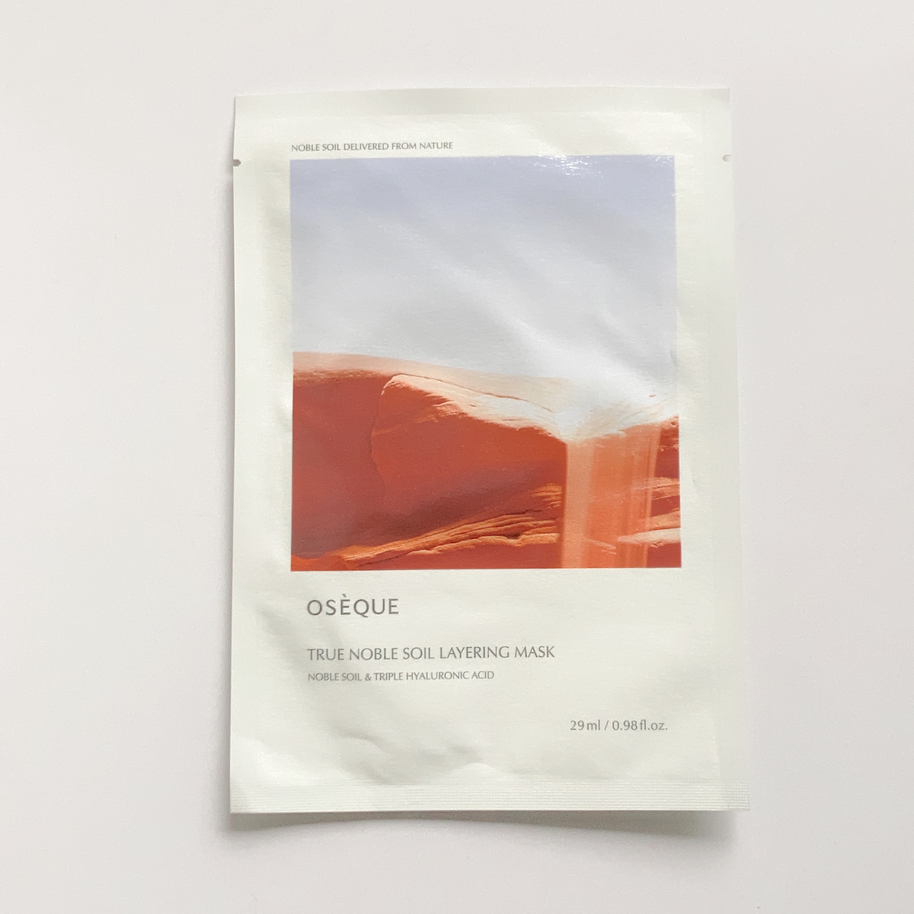 OSEQUE NOBLE SOIL LAYERING MASK/OSEQUE/シートマスク・パックを使ったクチコミ（1枚目）