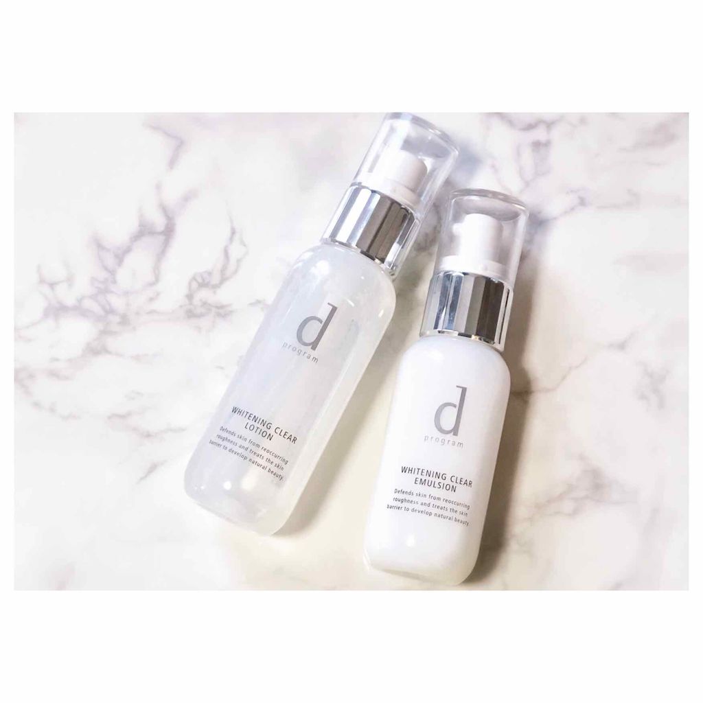 ホワイトニングクリア ローション/d プログラム/化粧水を使ったクチコミ(1枚目)