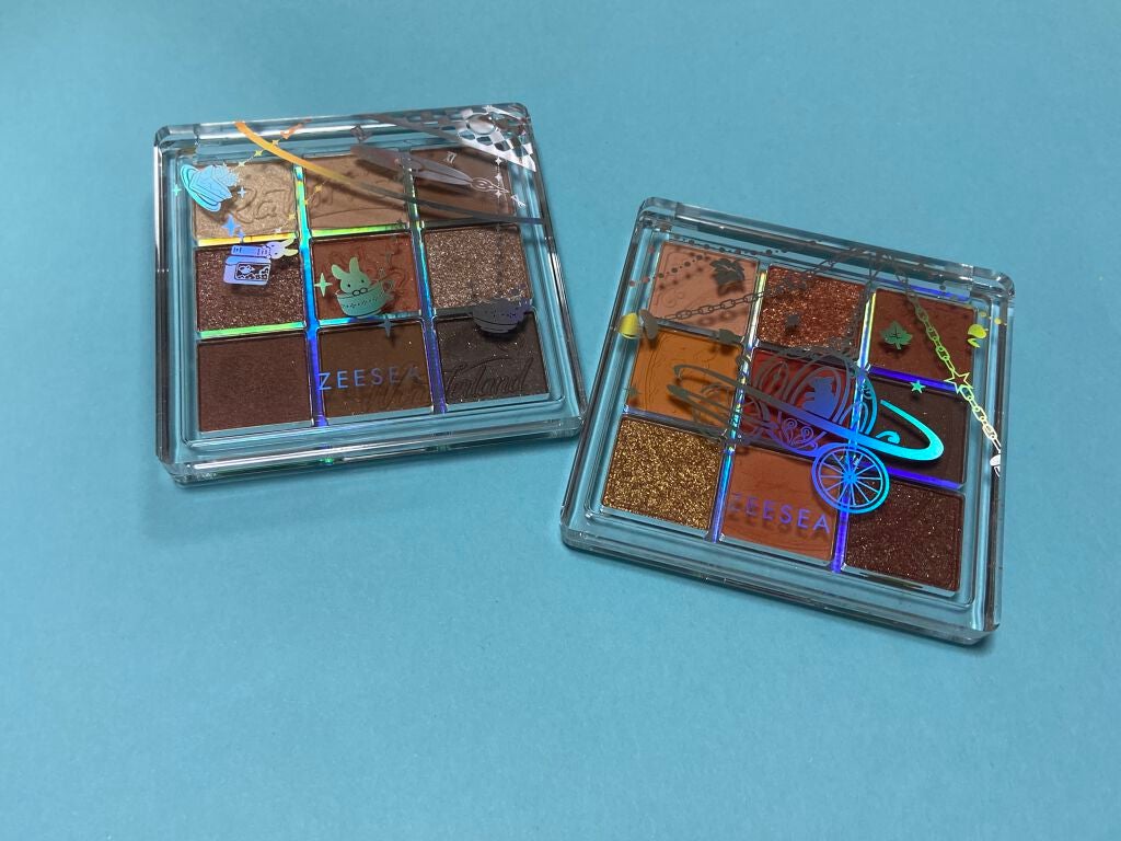 クォーツ 9色アイシャドウパレット(ドリームランドアイシャドウ)/ZEESEA/アイシャドウパレットを使ったクチコミ(1枚目)