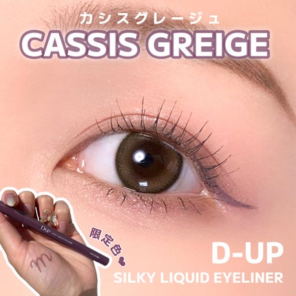 シルキーリキッドアイライナーWP/D-UP/リキッドアイライナーを使ったクチコミ(1枚目)