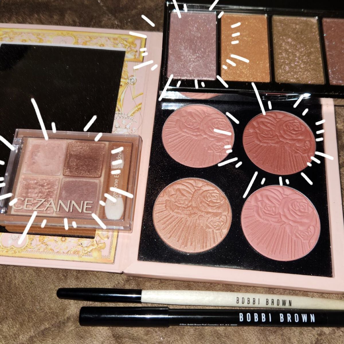 ベージュトーンアイシャドウ/CEZANNE/アイシャドウパレットを使ったクチコミ(1枚目)