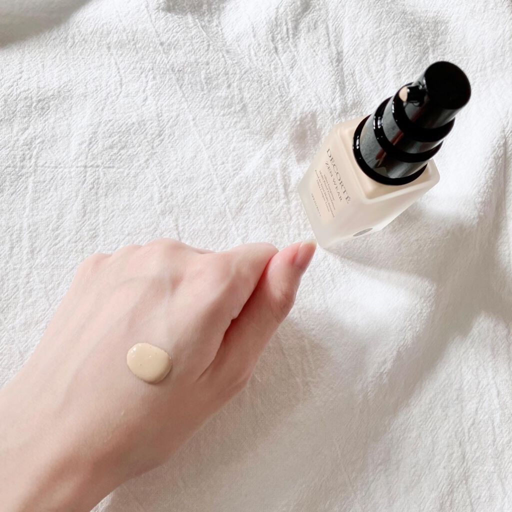 ゼン ウェア フルイド W14/DECORTÉ/リキッドファンデーションを使ったクチコミ（3枚目）