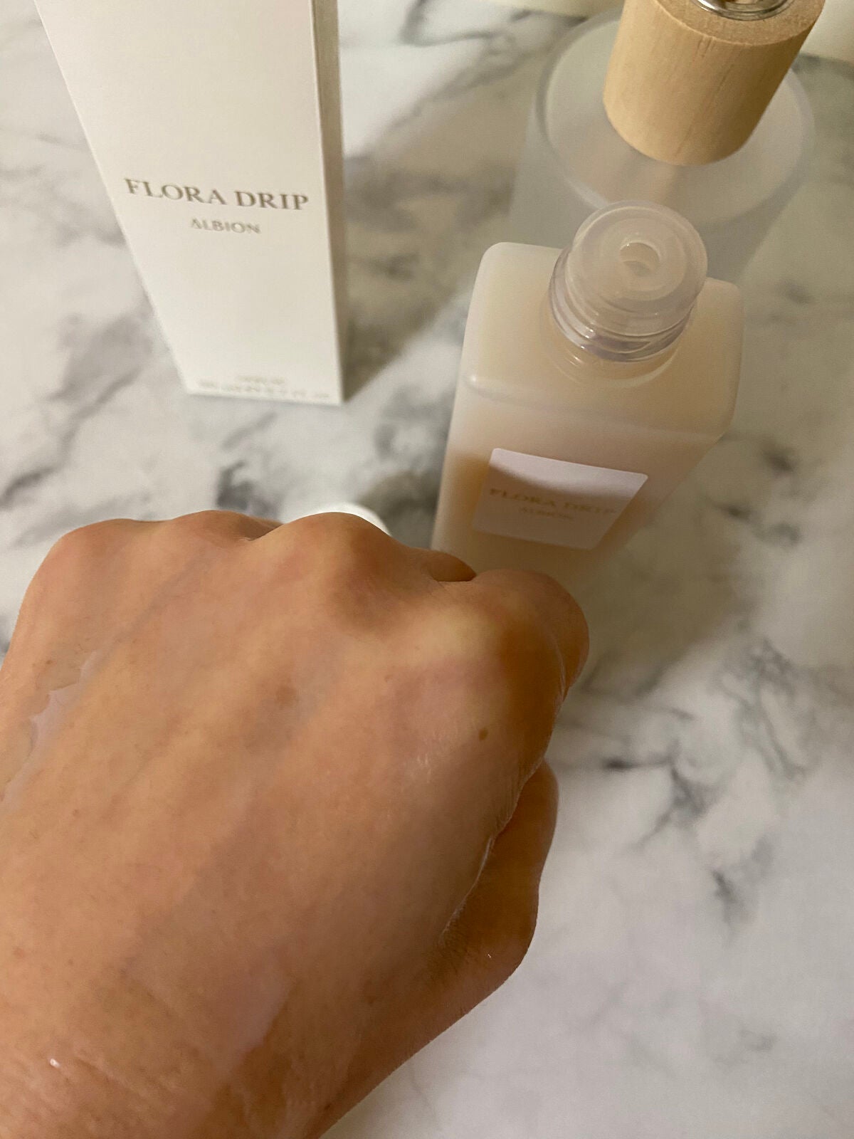 フローラドリップ/ALBION/化粧水を使ったクチコミ(3枚目)