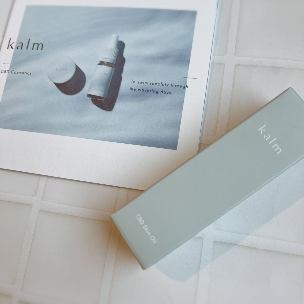CBDスキンオイル/kalm/フェイスオイルを使ったクチコミ(2枚目)