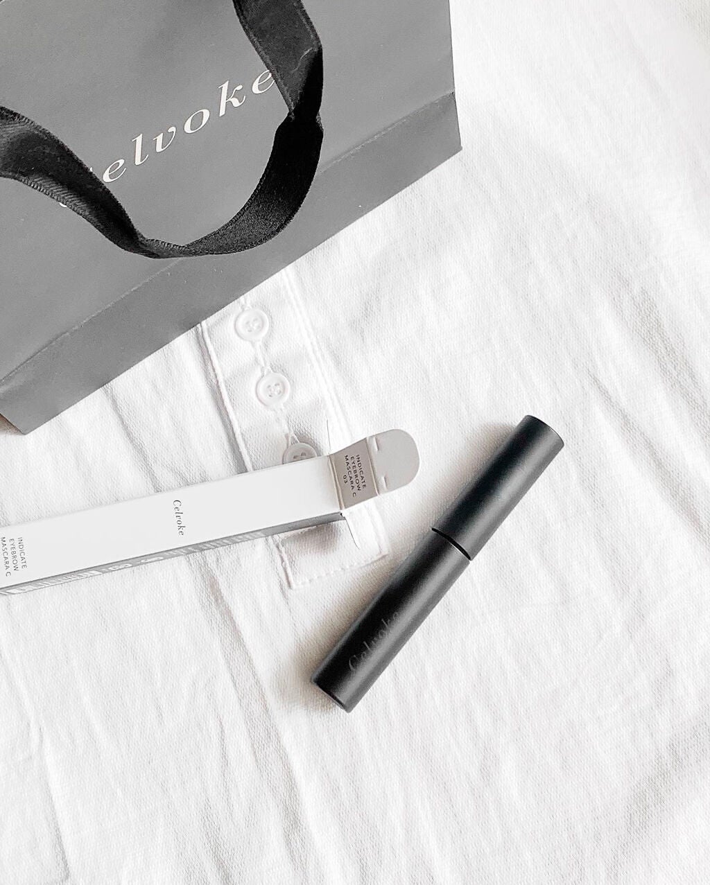 セルヴォーク インディケイトアイブロウマスカラ C/Celvoke/眉マスカラを使ったクチコミ(2枚目)