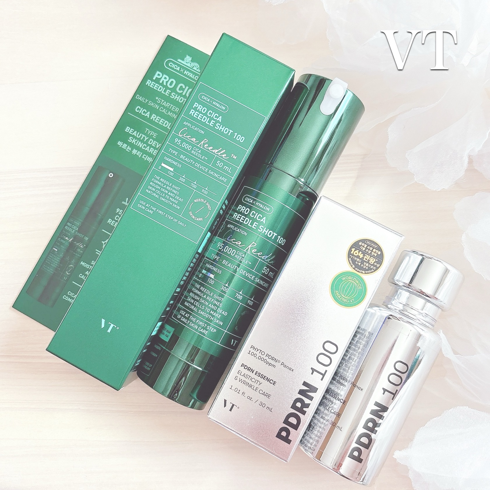 プロCICAリードルショット100/VT/ブースター・導入液を使ったクチコミ（1枚目）